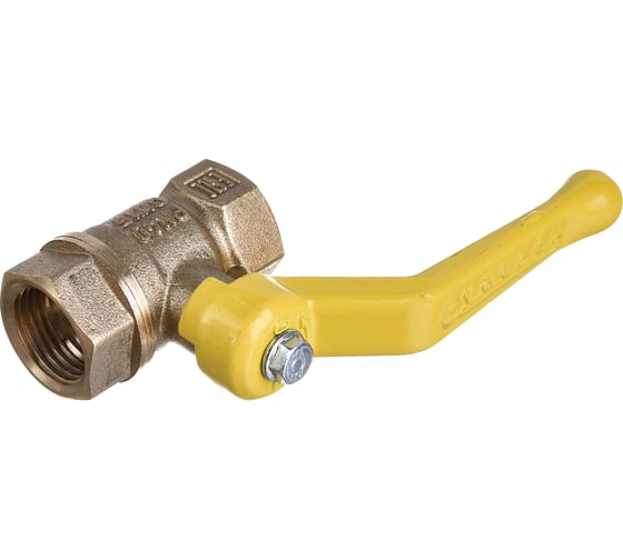 Шаровой кран для газа VALFEX 1/2" ВР/ВР ручка-рычаг, латунный 11Б27фтМ VF.271.LR3.012.Bir