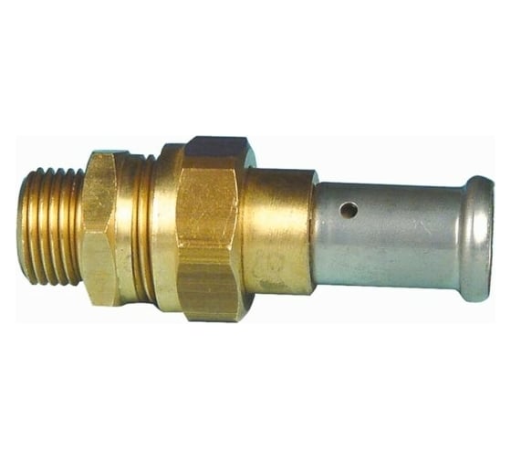 Муфта HENCO плоское уплотнение, латунь пресс, 20x3/4" 26P-2005 1