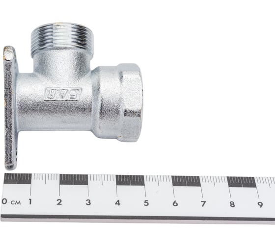 Настенный угольник 1/2"ВР-М24x19, хром FAR FC 5555 C12