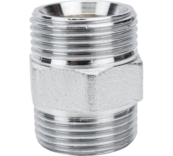 Ниппель FAR хромированный, 3/4"EU х 3/4"EU FC 5800 34