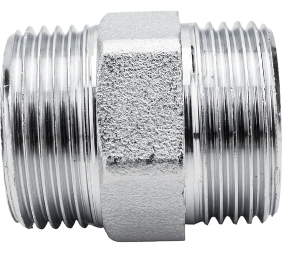 Ниппель FAR хромированный, 3/4"EU х 3/4"EU FC 5800 34