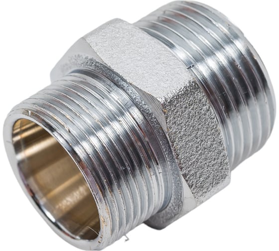 Хромированный переходник FAR 3/4"НР - М24x19 FC 5010 C34