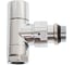 Запорный угловой вентиль FAR Top 1/2" гайка М24x19, серебро, EPDM FL 0128 12P 4