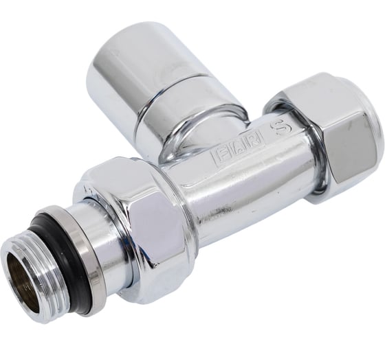 Запорный прямой вентиль FAR серебро, гайка М24x19, 1/2" EPDM FL 0205 12P 1