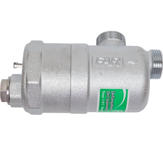 Грязеуловитель FAR COMPACT с магнитными вставками, 3/4", накидная гайка FA 2273 34