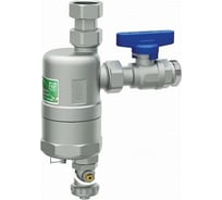 Грязеуловитель FAR COMPACT с магнитными вставками, шаровым краном 3/4 НР - 3/4", накидная гайка FA 2274 34