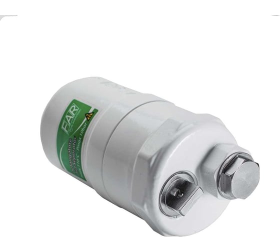 Грязеуловитель FAR COMPACT белый корпус, с магнитными вставками, 3/4", накидная гайка FA 2275 34