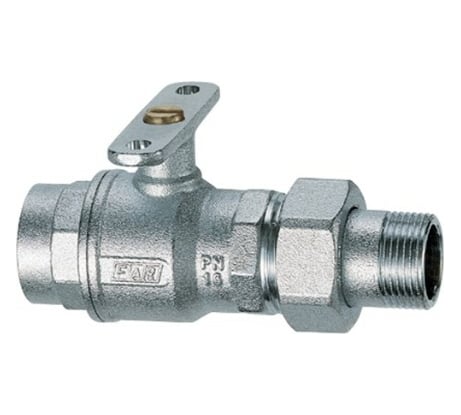 2-х ходовой шаровой кран FAR 3/4" ВР-НР FA 3017 34