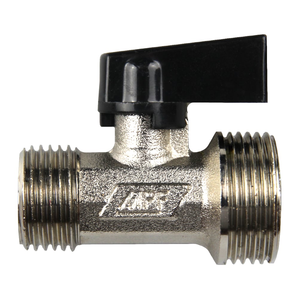 Шаровой кран-мини MPF 3/4\" х 1/2\" н/н, для стиральных/посудомоечных ...