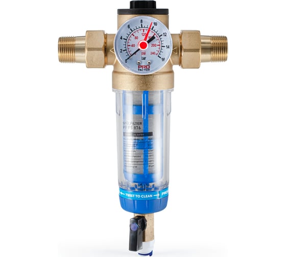 Фильтр с системой очистки PROFACTOR 1/2"-3/4" PF FS 876