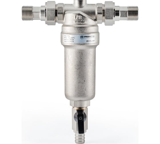 Фильтр промывной для горячей воды PROFACTOR 1/2" PF FS 239