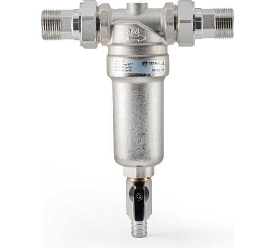 Фильтр промывной для горячей воды PROFACTOR 3/4" PF FS 239.20