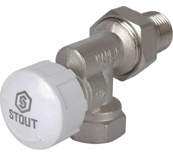 Термостатический клапан STOUT SVT-0005-000015 осевой 1/2 RG008T66KMJJB3