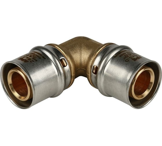 Угольник для металлопластиковых труб STOUT SFS-0003-002626 90 град, 26x26 RG008S9DIJ05GO 1