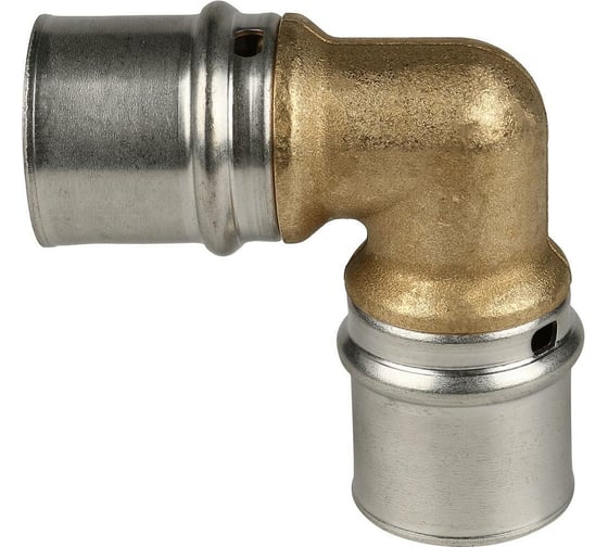 Угольник для металлопластиковых труб STOUT SFS-0003-002626 90 град, 26x26 RG008S9DIJ05GO