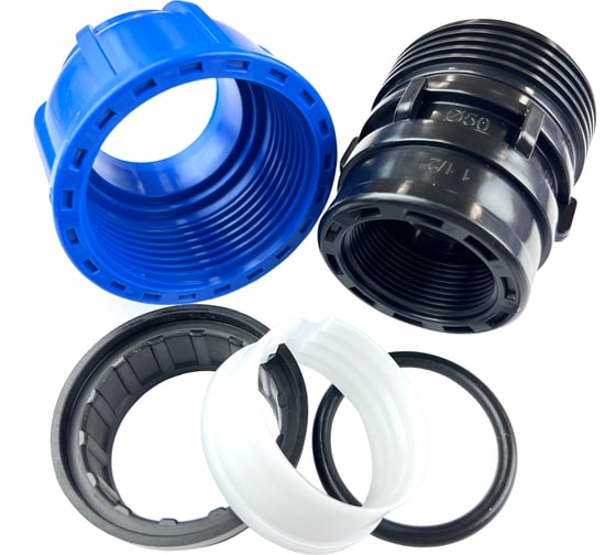 Муфта ПНД соединительная 50 мм - ВР 1 1/2" Boutte 1649250