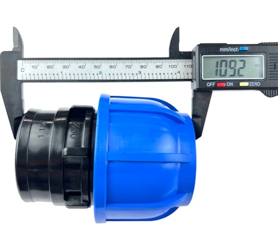 Муфта ПНД соединительная 50 мм - ВР 1 1/2" Boutte 1649250