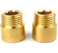 Удлинительная гайка HG S12 НР/ВР 1/2x15мм, 2 шт 4960172