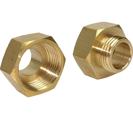 Переходная муфта HG 3/4" ВР х 1/2" НР, 2 шт 4960141