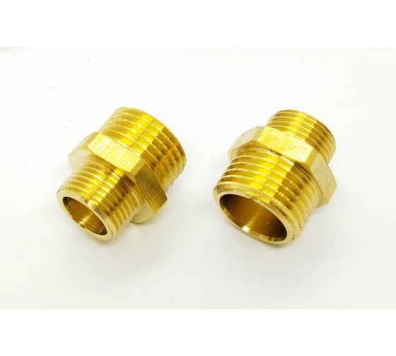 Переходной ниппель HG 1/2" x 3/8", 2 шт 1647843 1