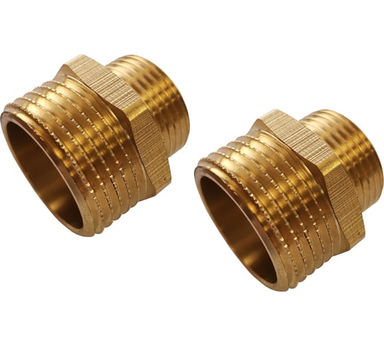 Переходной ниппель HG 1" x 3/4", 2 шт 1647874