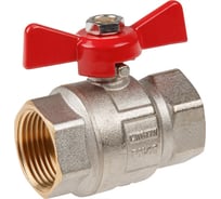 Шаровой кран AV Engineering 1" PN40 с внутренней резьбой, бабочка AVE092001