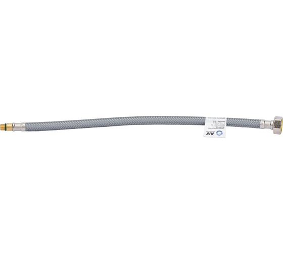 Гибкая подводка для воды AV Engineering nylon Lt иголка М10 короткая - гайка 1/2" 40 см AVE21140 1