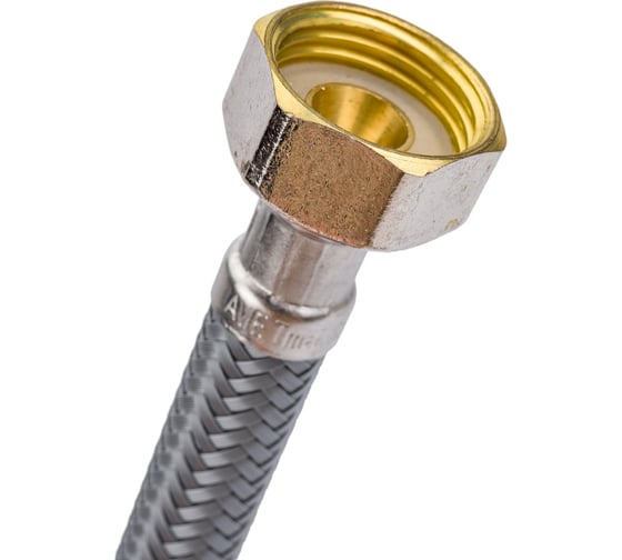 Гибкая подводка для воды AV Engineering nylon Lt иголка М10 короткая - гайка 1/2" 40 см AVE21140