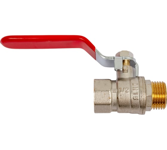 Шаровой кран AV Engineering 1/2" PN30 с внутренней-наружной резьбой, ручка AVE140012