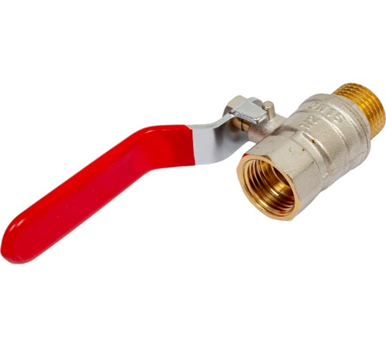 Шаровой кран AV Engineering 1/2" PN30 с внутренней-наружной резьбой, ручка AVE140012