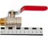 Шаровой кран AV Engineering 1/2" PN30 с внутренней-наружной резьбой, ручка AVE140012 4