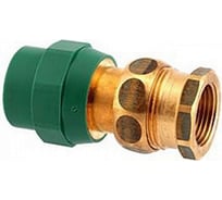 Муфта BANNINGER полипропиленовая, зеленая, переходник со сгоном - 40x1.1/4 ВР 5R51094711