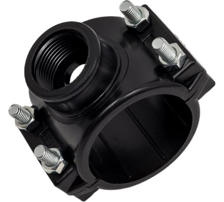 Хомут-врезка ПНД 63 мм, 1F AV Engineering AVE1006301