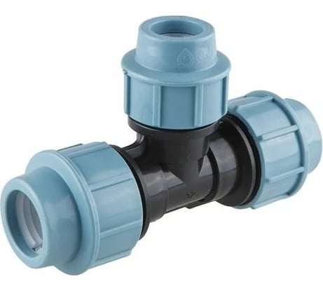 Тройник компрессионный переходной ПНД 32x25x32 мм AV Engineering AVE110322532