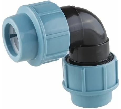 Угольник компрессионный ПНД 32 мм AV Engineering AVE1013232