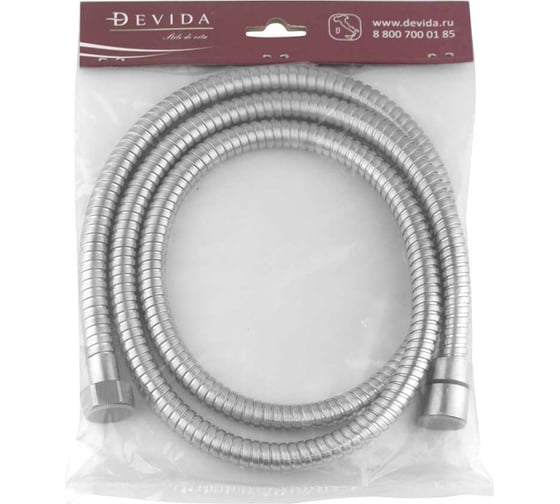 Шланг для душа DEVIDA 150 см, пружинный SUS304 DVC03006