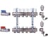 Коллектор регулируемый CD 468M/6 (1''x3/4 EK; 2 шт.) для теплых полов Luxor 15552706MN 1