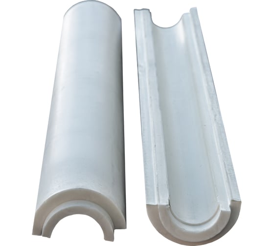 Скорлупа ППУ для теплоизоляции СВК без покрытия, d133x50 SVK-TP-324 Н0000025569 1
