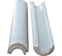 Скорлупа ППУ для теплоизоляции СВК без покрытия, d114x50 SVK-TP-323 Н0000025568