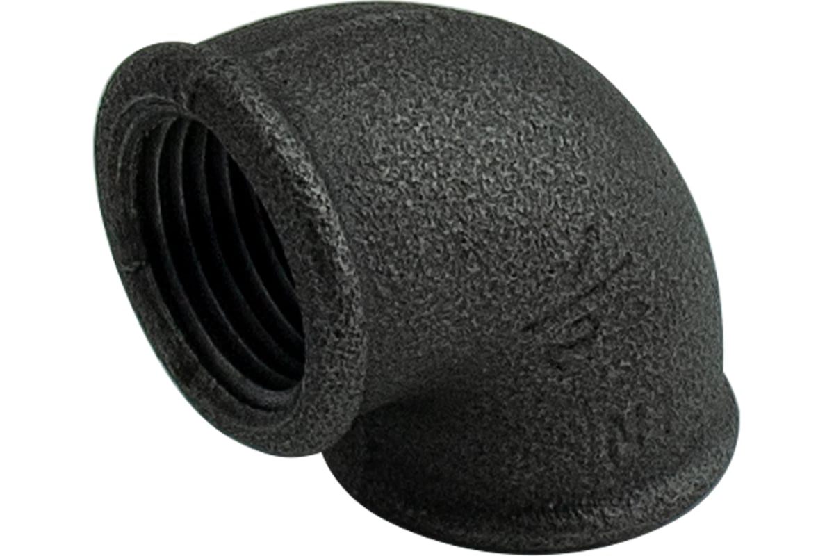 Угольник СВК чугунный резьбовой, не оцинкованный, внутр. резьба, 90 ...