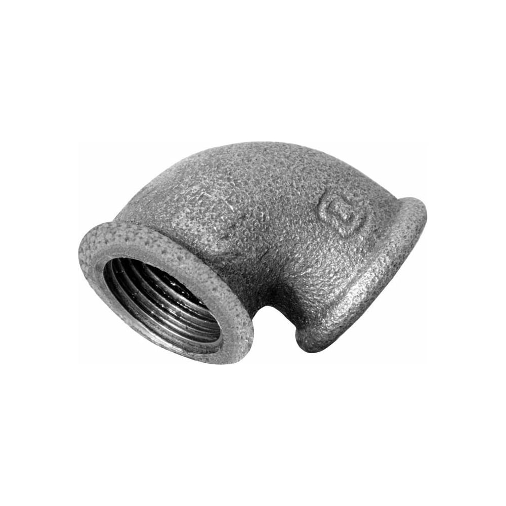 Угольник СВК чугунный резьбовой, оцинкованная, внутр. резьба, 90 ...