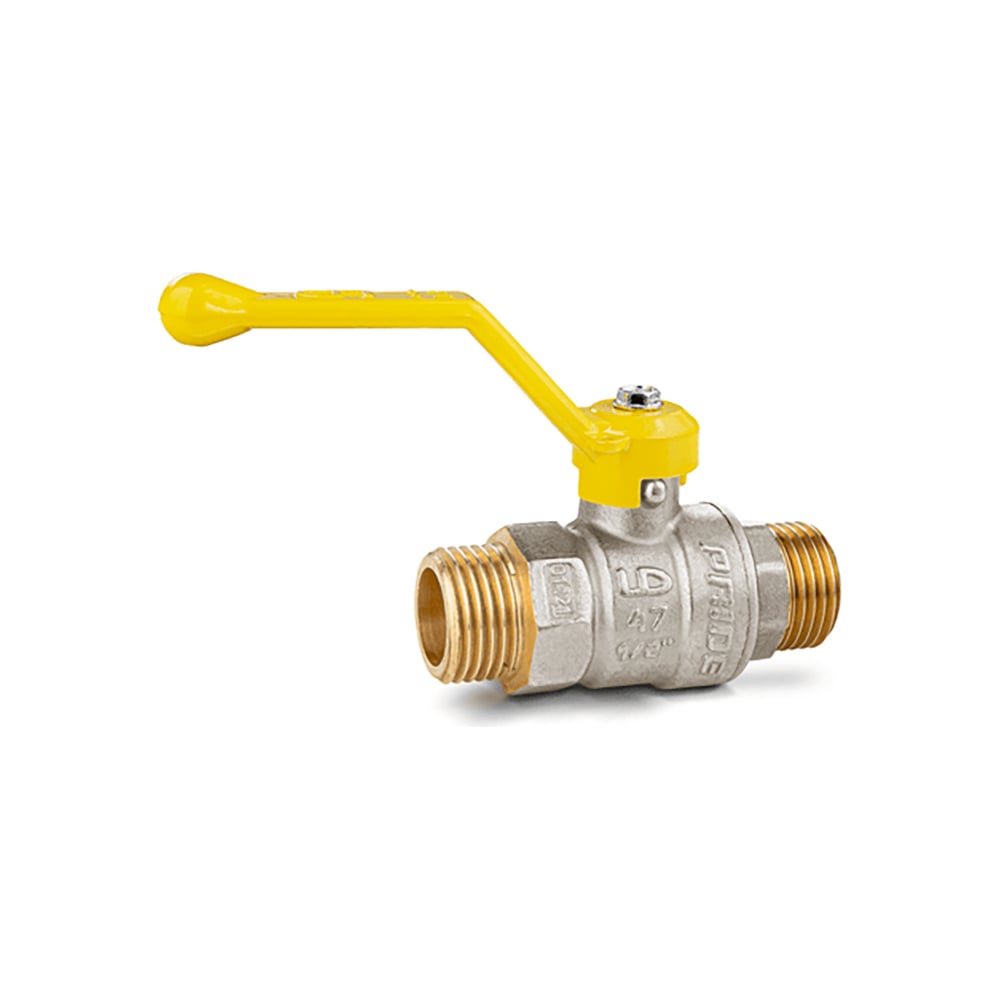 Шаровой кран LD PRIDE газ 1/2'' нар/нар рукоятка 550208 - выгодная цена ...