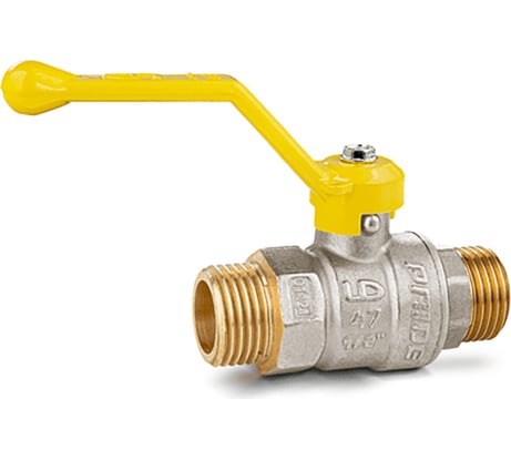 Шаровой кран LD PRIDE газ 1/2'' нар/нар рукоятка 550208