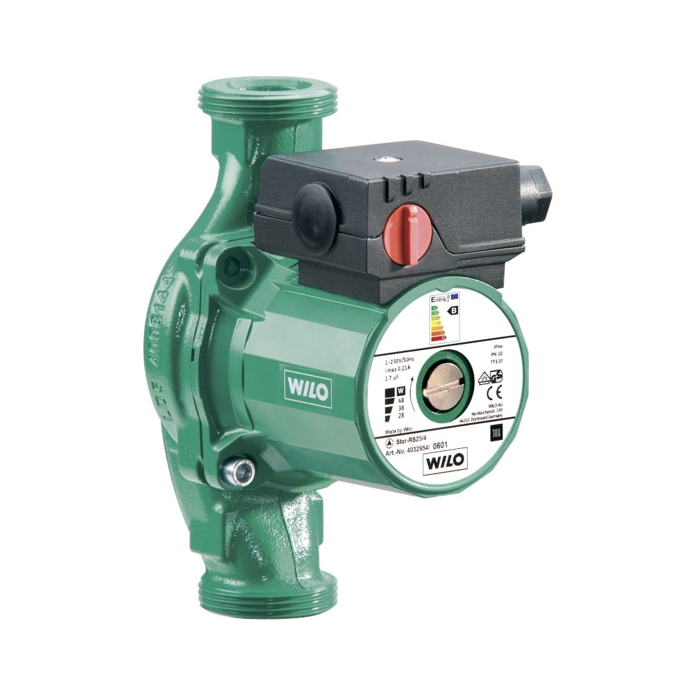 Циркуляционный насос для холодной воды Wilo Star-RS30/6 4119791 в ...