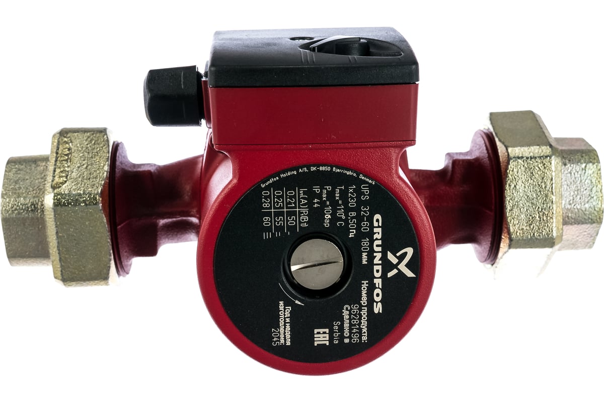 Циркуляционный насос Grundfos UPS 32-60 96281496 - выгодная цена ...
