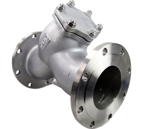 Сетчатый фланцевый фильтр DN.ru Ду100 Ру16 из нержавеющей стали SS316 D260-01227