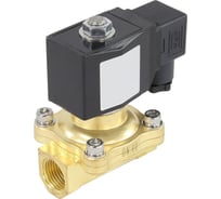 Клапан электромагнитный DN.ru VS2W-200N-NC Ду15 Ру10 латунь, прямого действия, 220В AC D130-01008