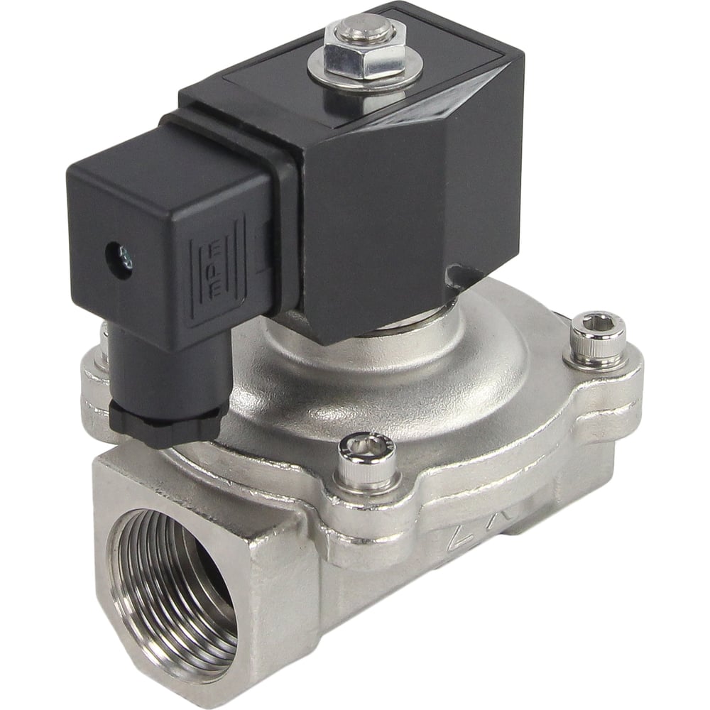 Электромагнитный клапан соленоидный двухходовой DN.ru VS2W-201N-NC Ду25 ...