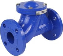 Шаровой обратный клапан DN.ru ду300 ру16 укороченный без сливной пробки D100-01528