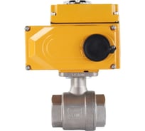 Кран шаровой DN.ru КШМП.316.230-ISO Ду25 Ру63 с электроприводом QT-003 220В D160-00168